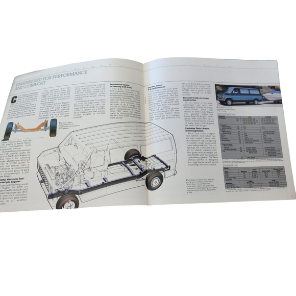 Ford Club Wagon 1988 Brochure - Picture 3 of 4